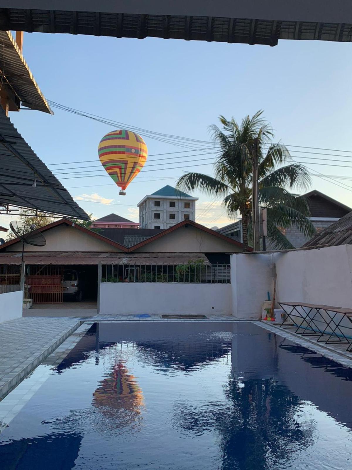 Vang Vieng Global Hotel Экстерьер фото