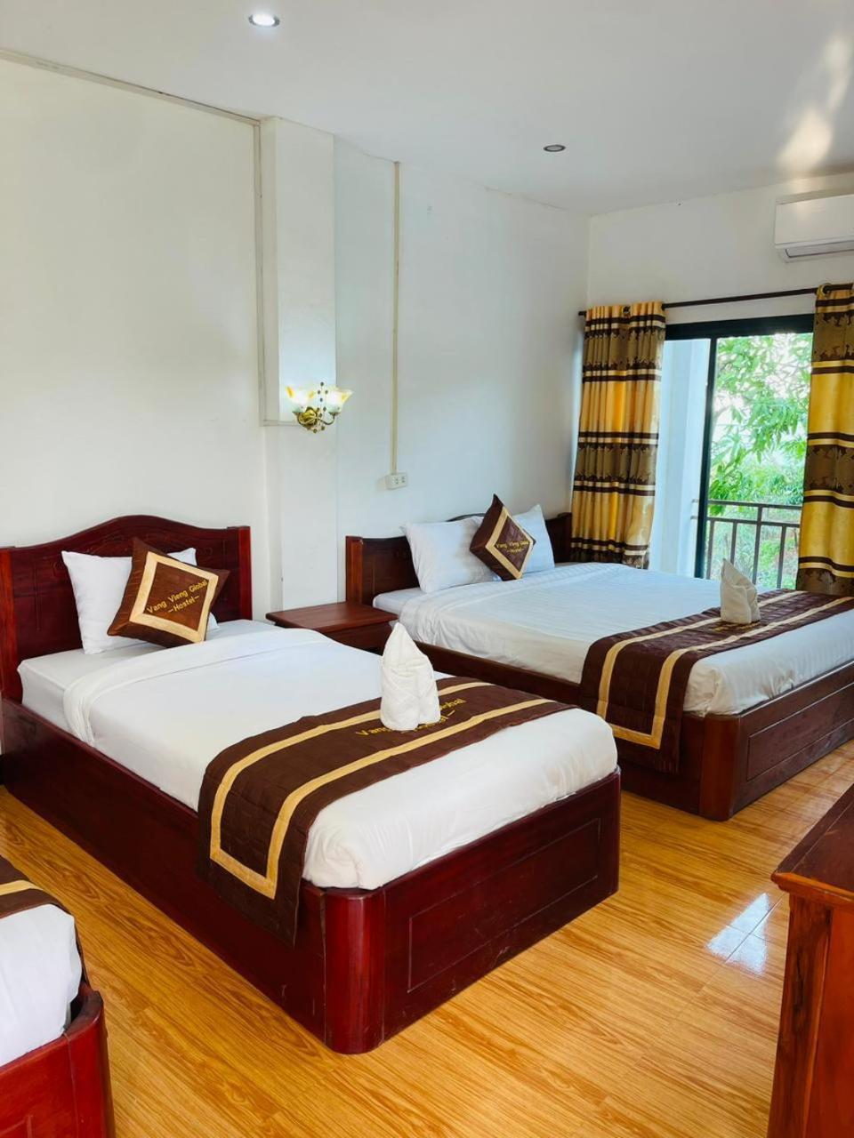 Vang Vieng Global Hotel Экстерьер фото