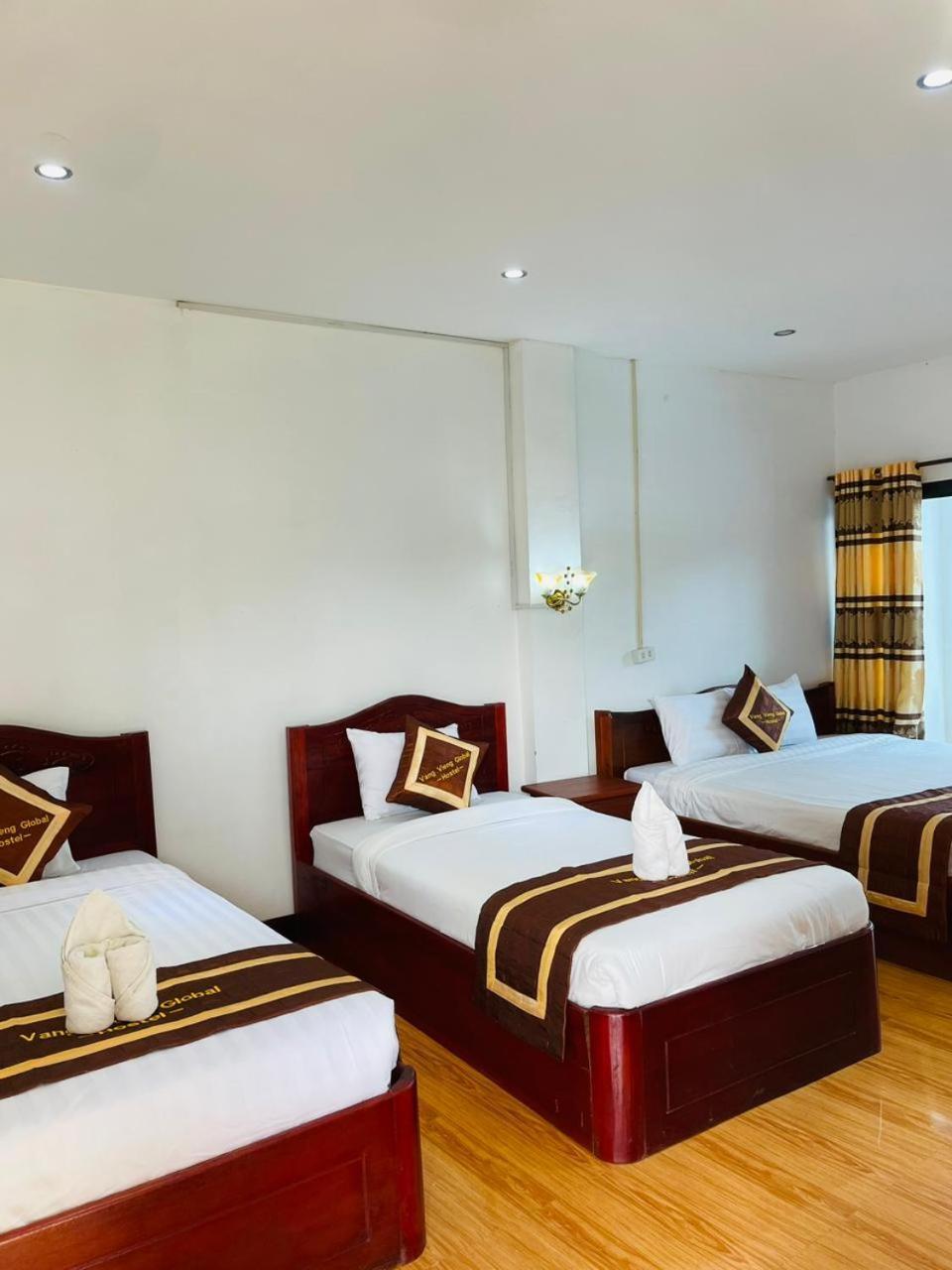 Vang Vieng Global Hotel Экстерьер фото