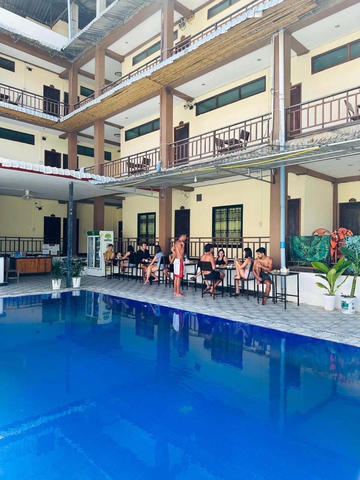 Vang Vieng Global Hostel Экстерьер фото
